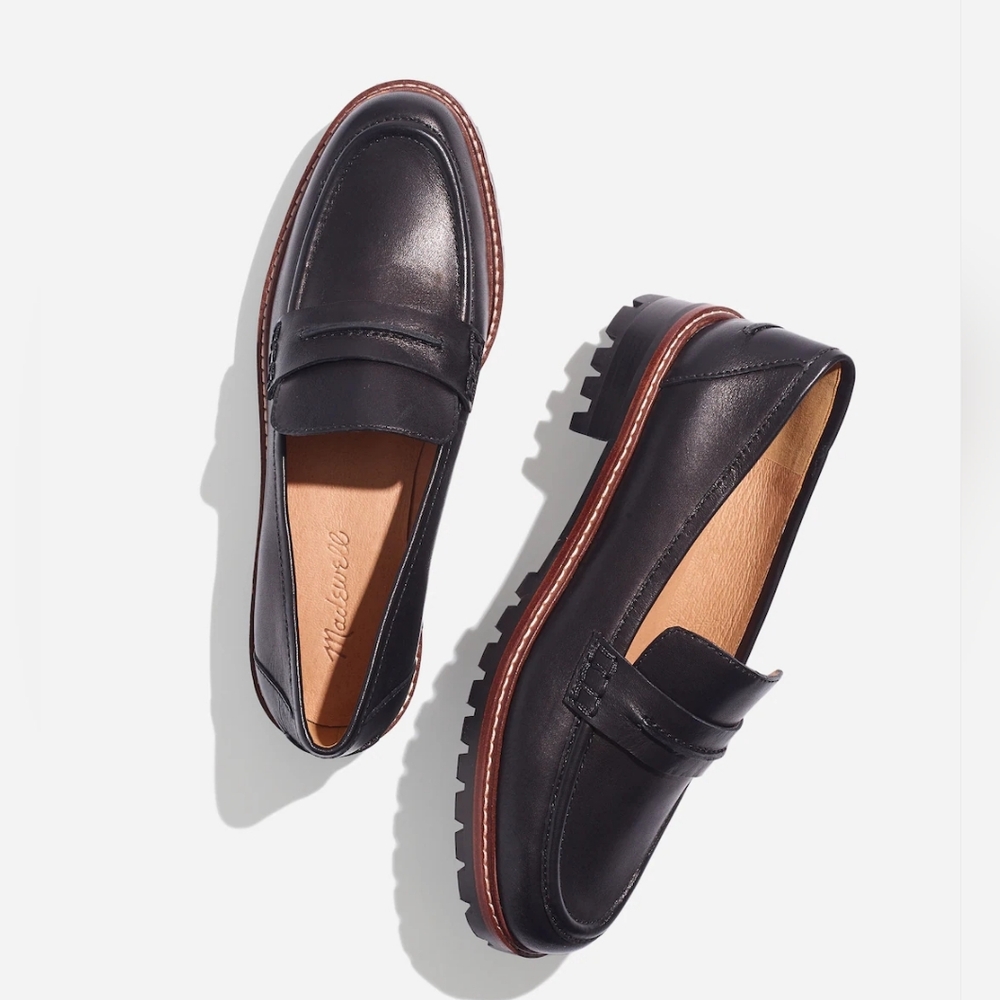 EUC Madewell Corinne Lugsole Loafer, 8 - Picture 2 of 7